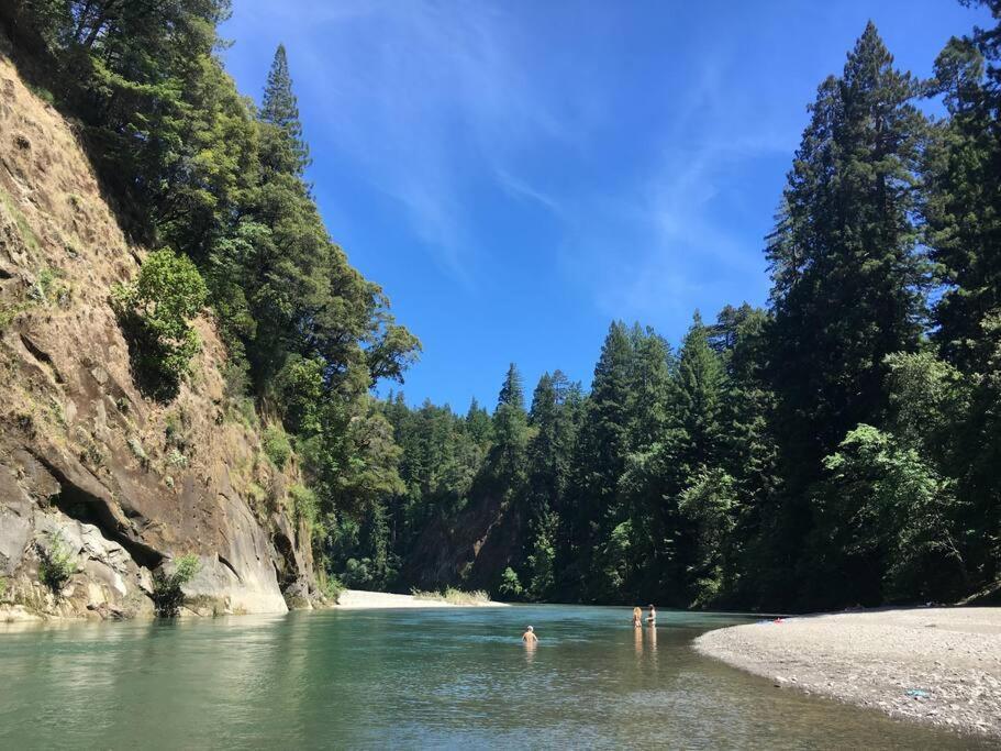 ガーバービルLittle House In The Redwoods With A Hot Tub!アパートメント エクステリア 写真